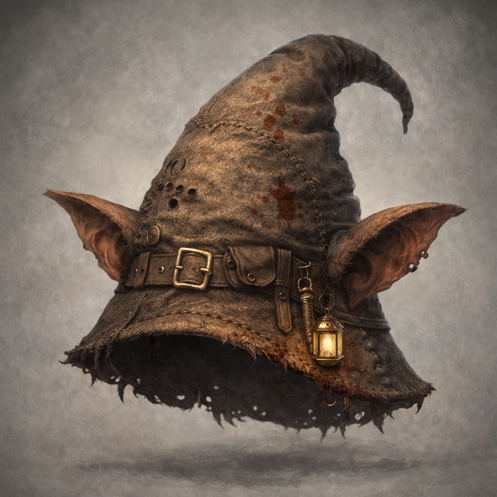 Шапка гремлина