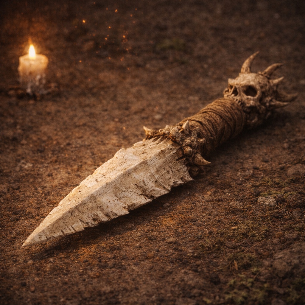 Костяной нож