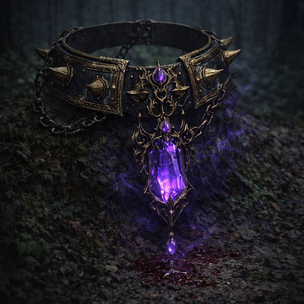 Коллар с подвеской